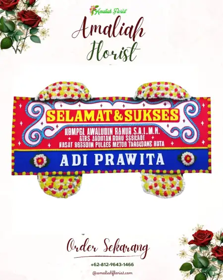 Papan Bunga Ucapan Selamat Wedding Venue Parung